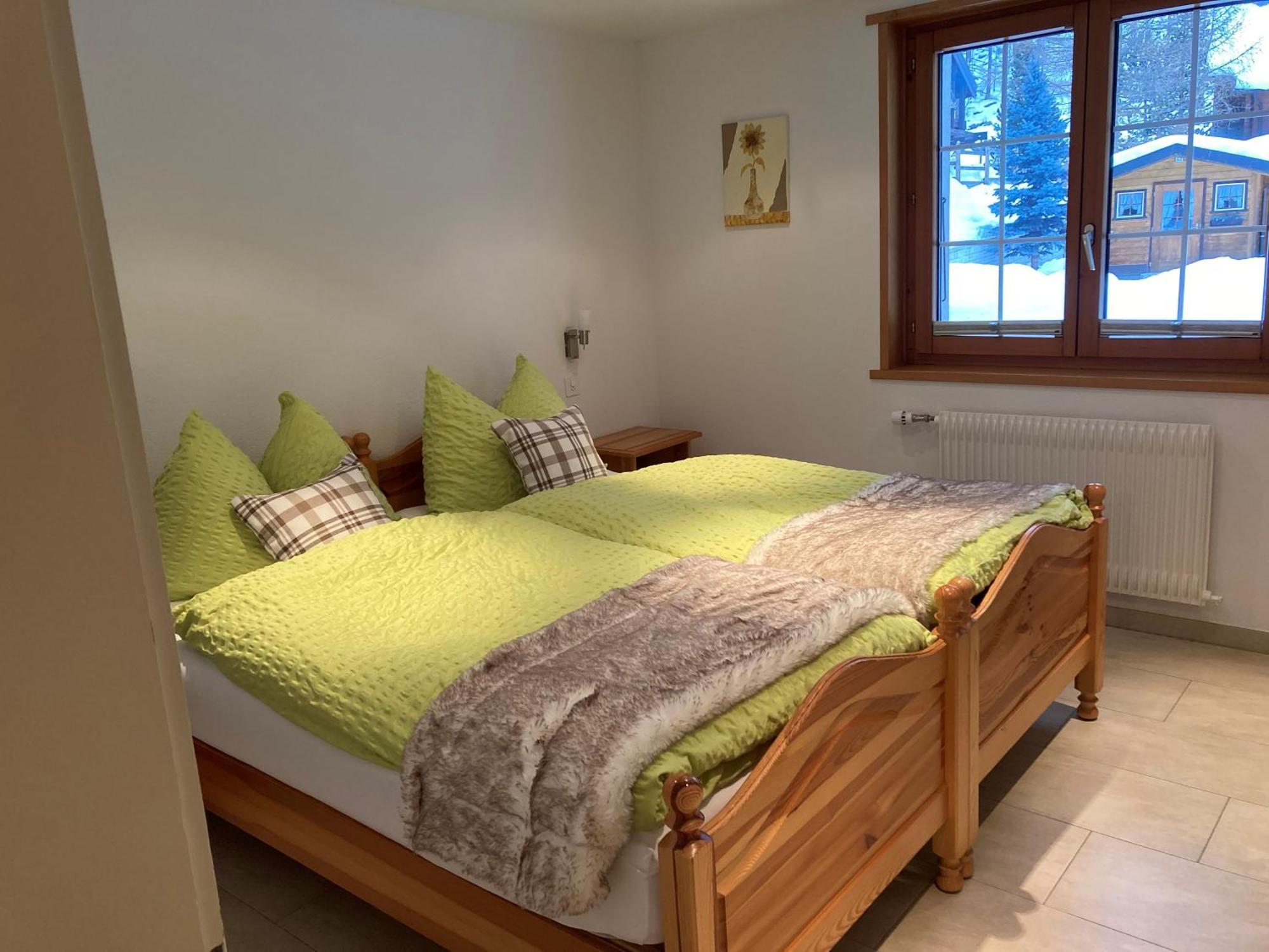 Haus Alpenperle Lejlighed Saas-Almagell Værelse billede