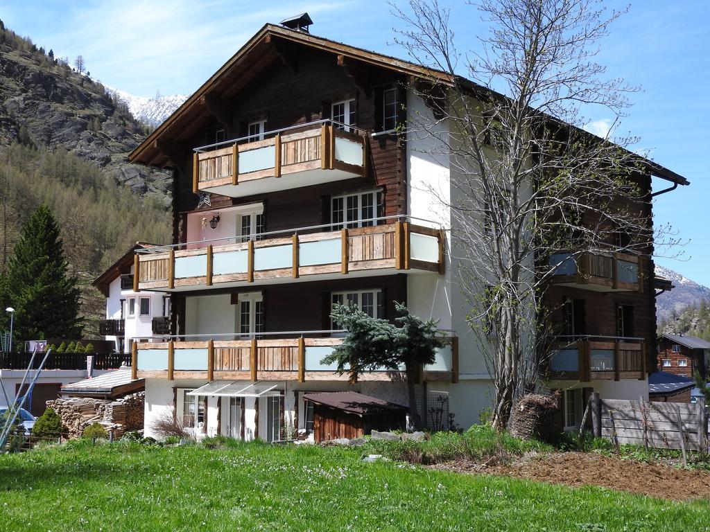 Haus Alpenperle Lejlighed Saas-Almagell Eksteriør billede