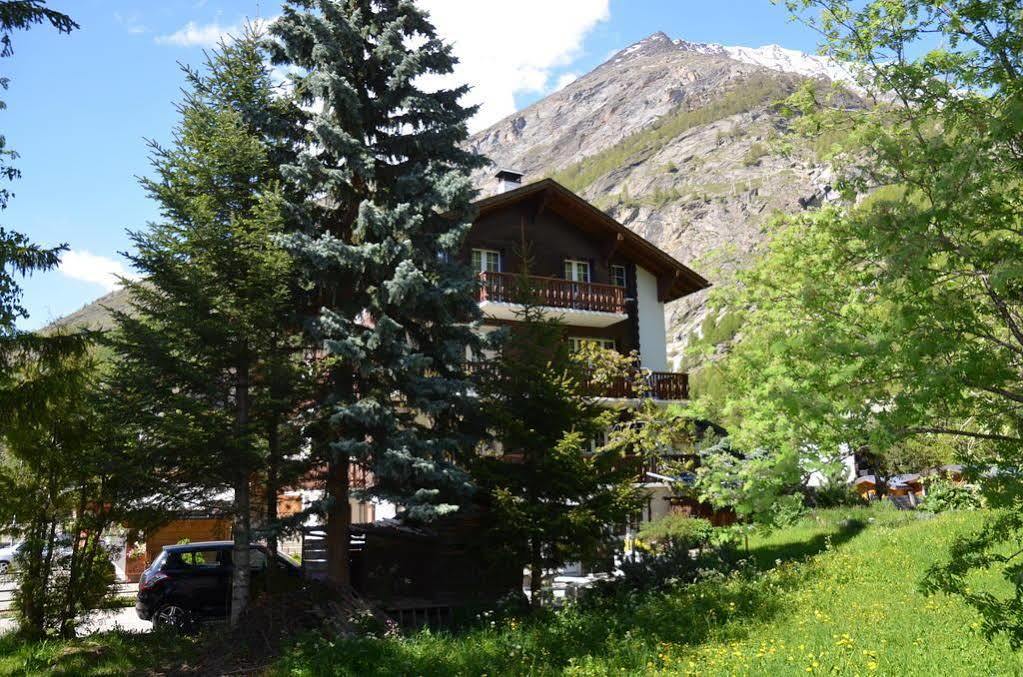 Haus Alpenperle Lejlighed Saas-Almagell Eksteriør billede