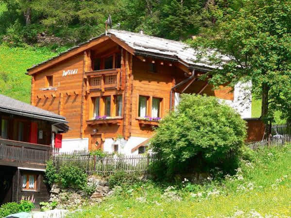 Haus Alpenperle Lejlighed Saas-Almagell Eksteriør billede