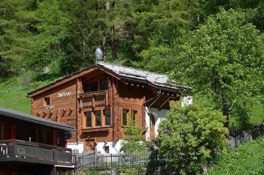 Haus Alpenperle Lejlighed Saas-Almagell Eksteriør billede